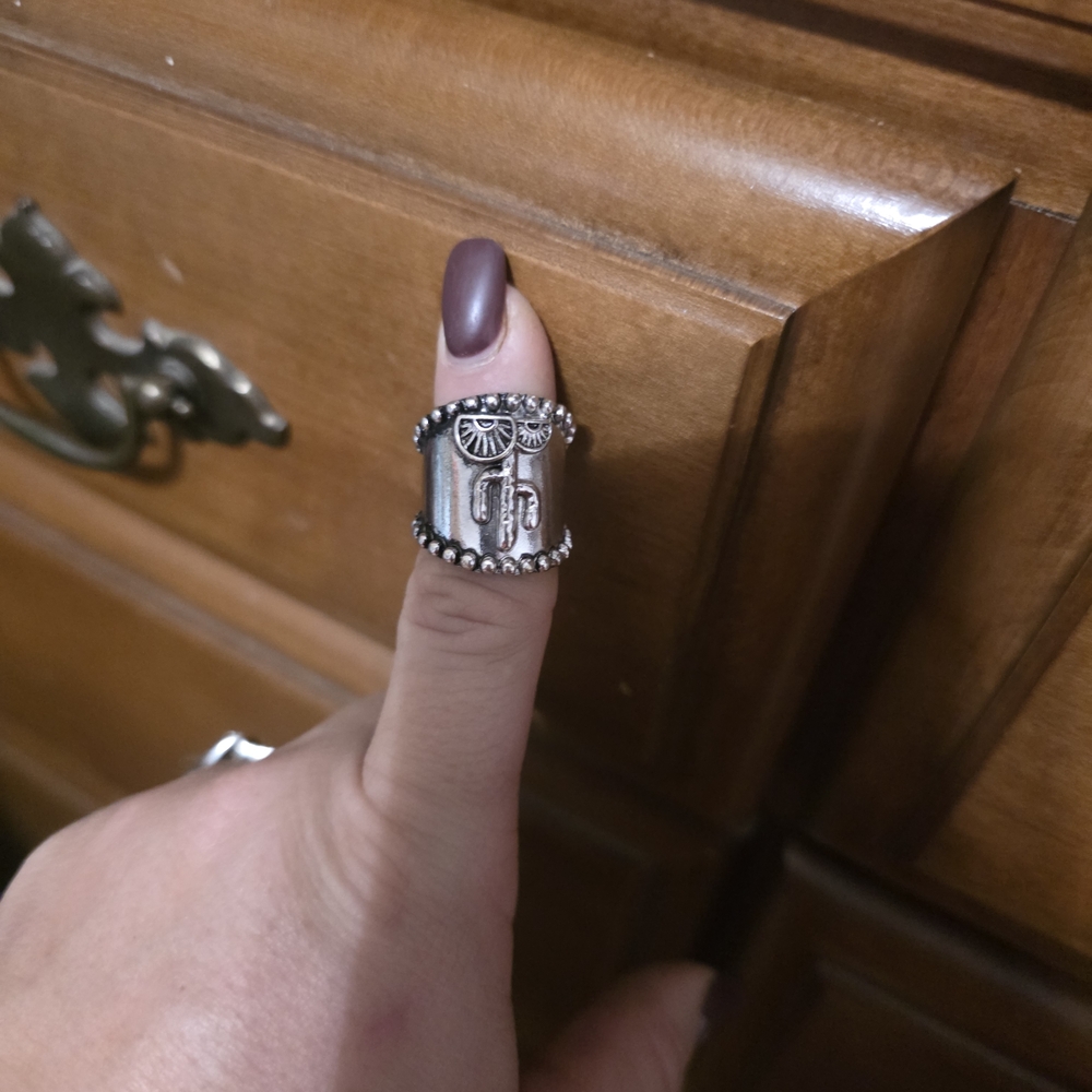 Silver Bohemian Ring